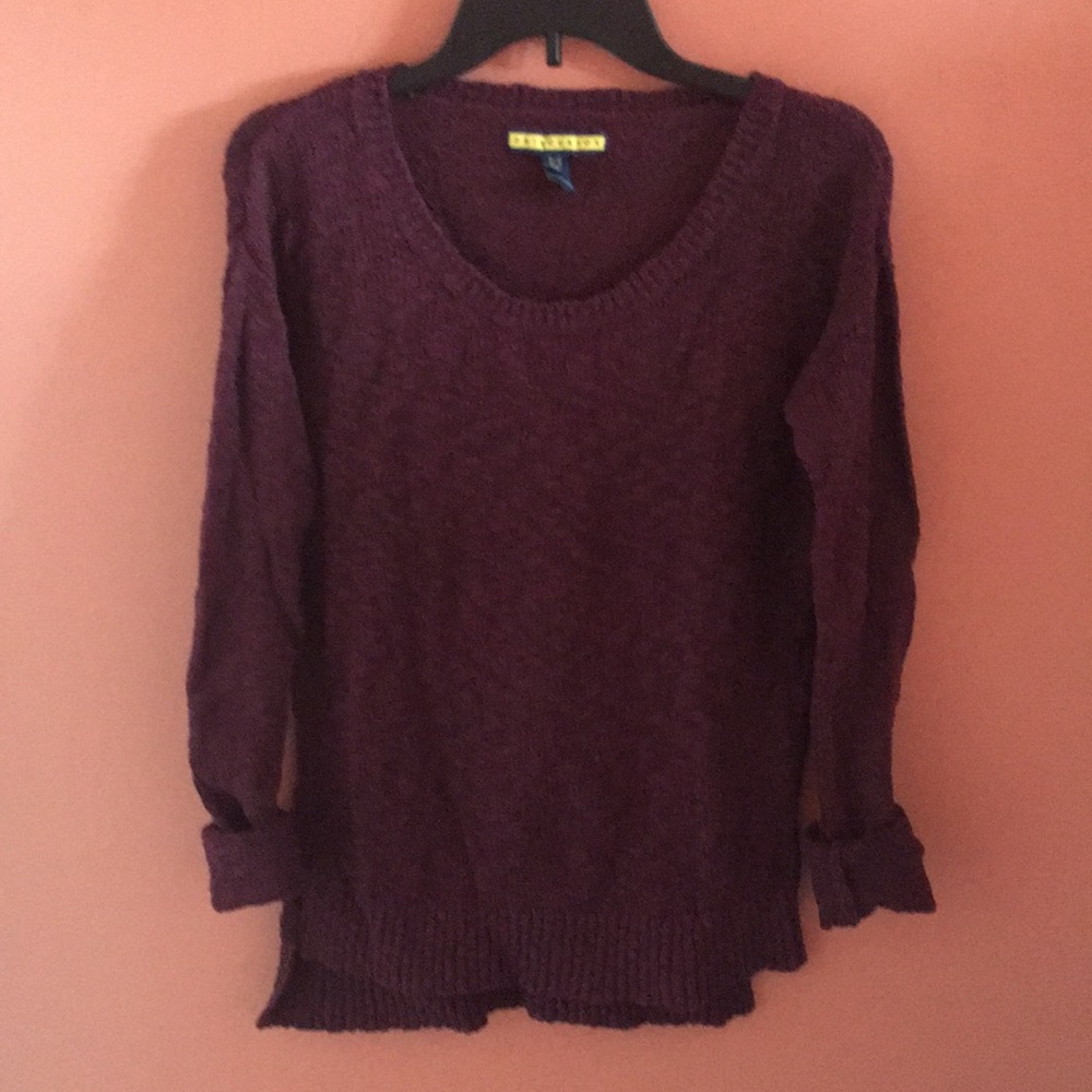 Maroon Long Sleeve Sweater